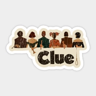 Vintage Style -  Clue Movie Sticker